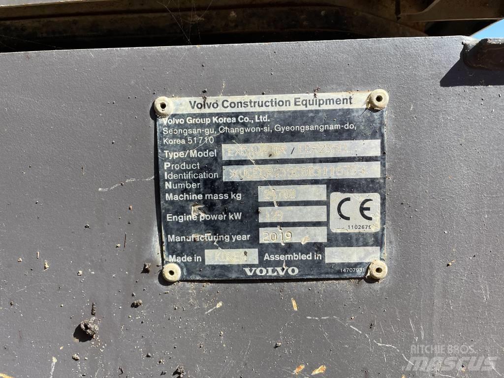 Volvo ECR 235 履带挖掘机