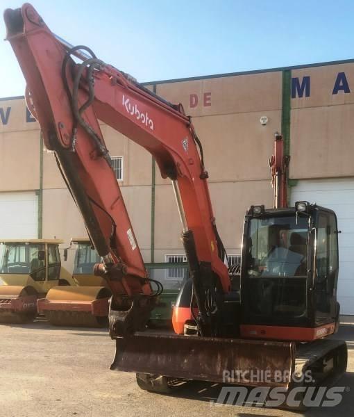 Kubota KX 080-4 中型挖掘机