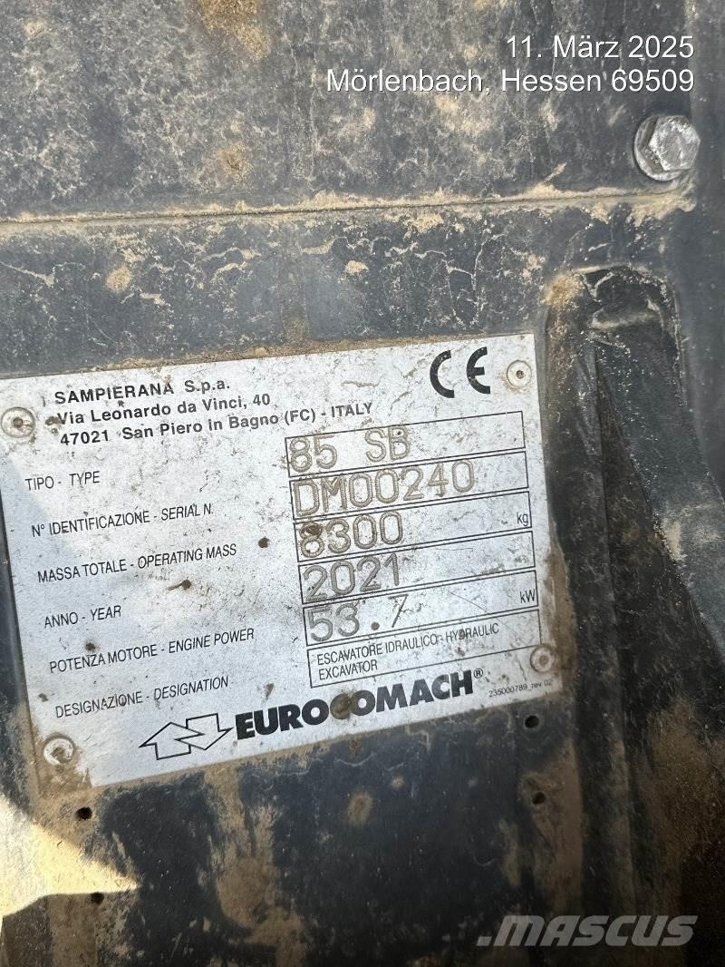 Eurocomach 85SB 小型挖掘机