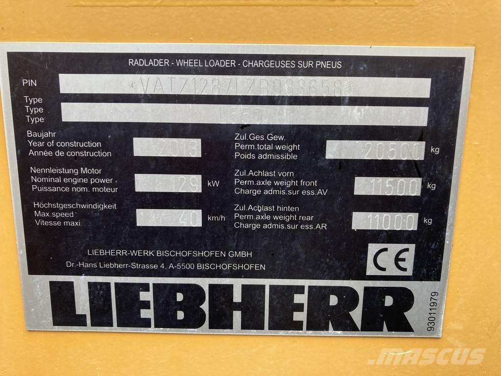Liebherr L 550 轮式装载机