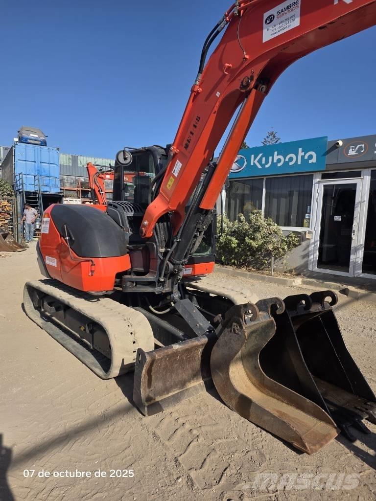 Kubota KX 080-4a2 中型挖掘机