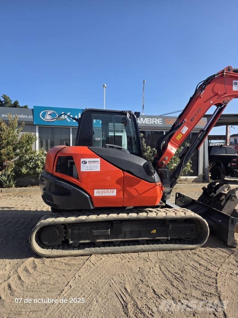 Kubota KX 080-4a2 中型挖掘机