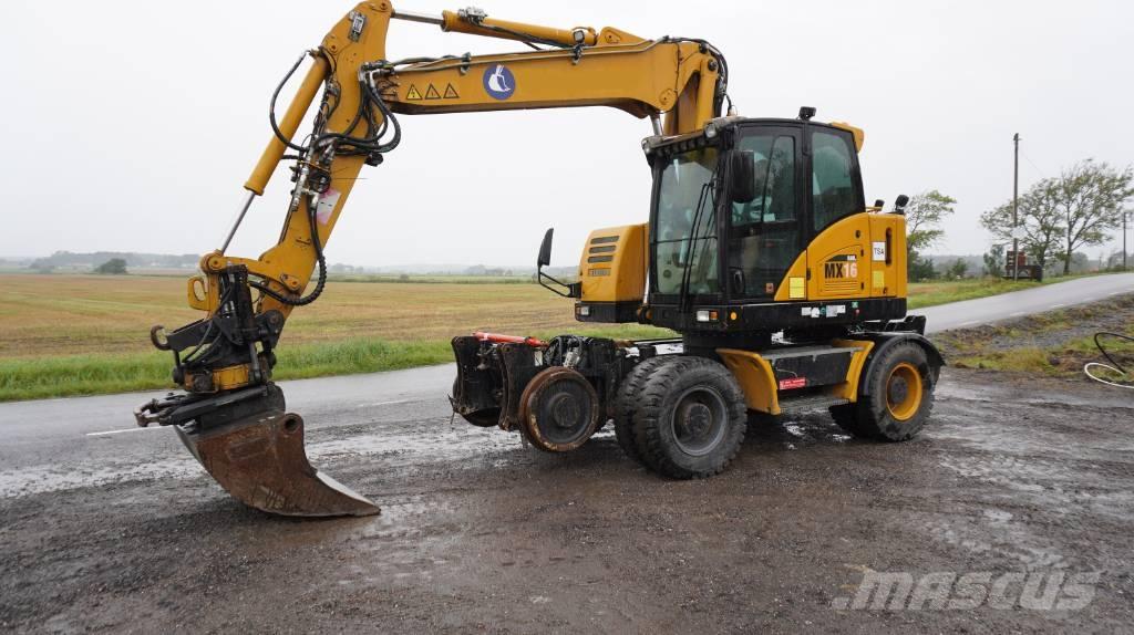 Hydrema MX 16 Rail 轮式挖掘机