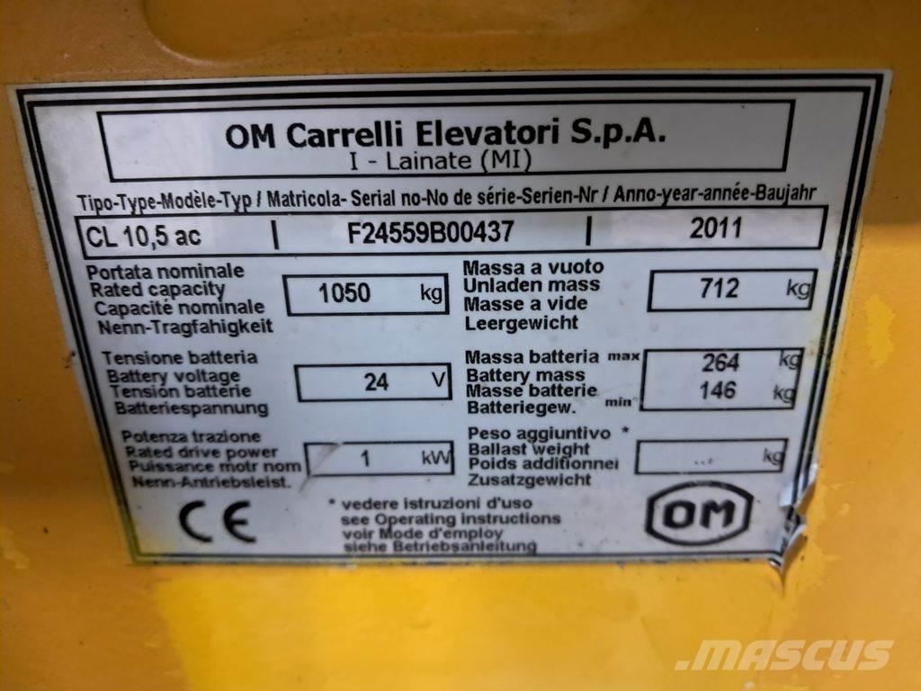 OM CL 10.5ac 手推堆垛车