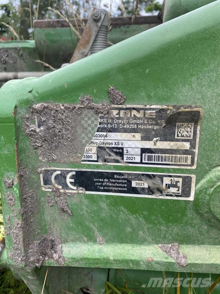 Amazone Cayros XS V 双向犁