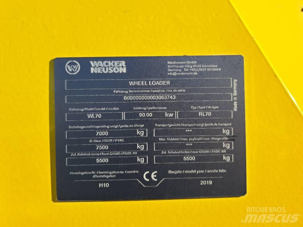 Wacker Neuson WL70 轮式装载机