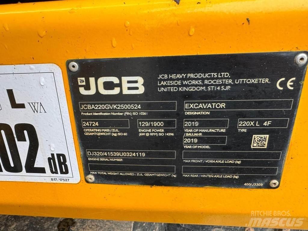 JCB JS220X LC 履带挖掘机