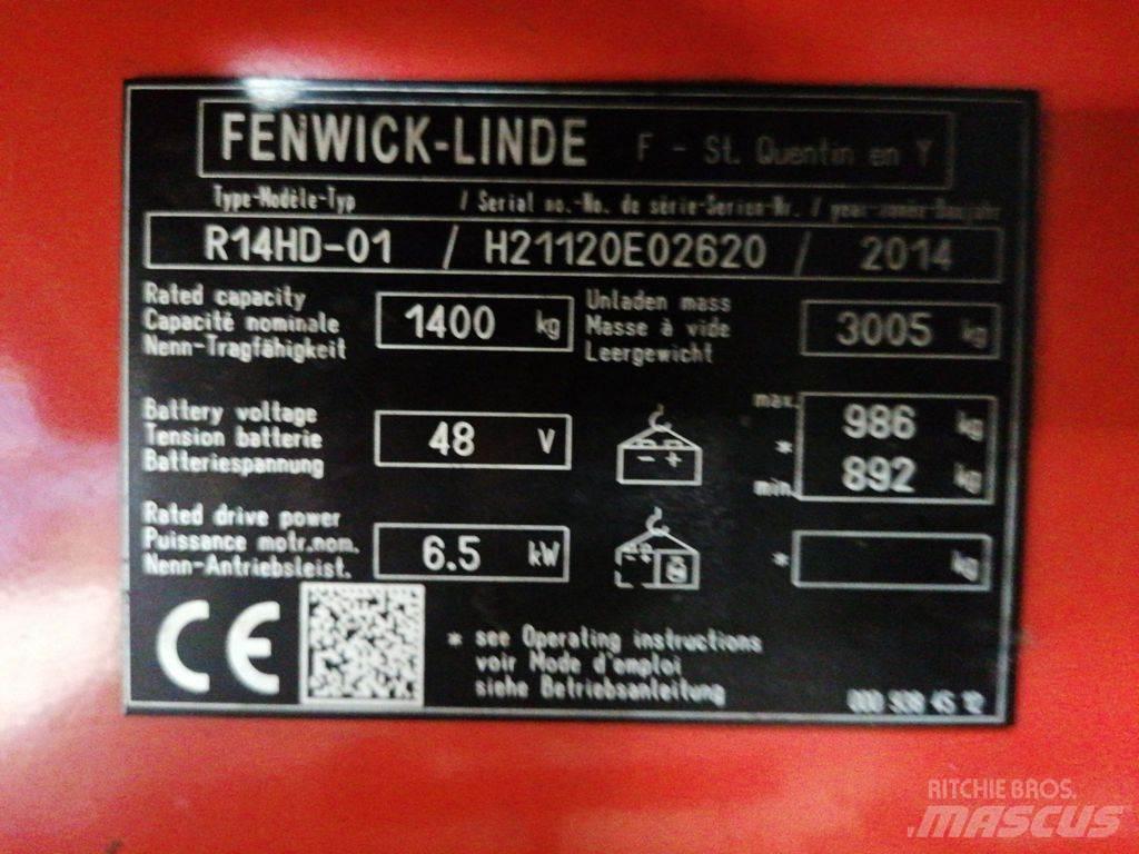 Linde R14HD-01 前移式叉车