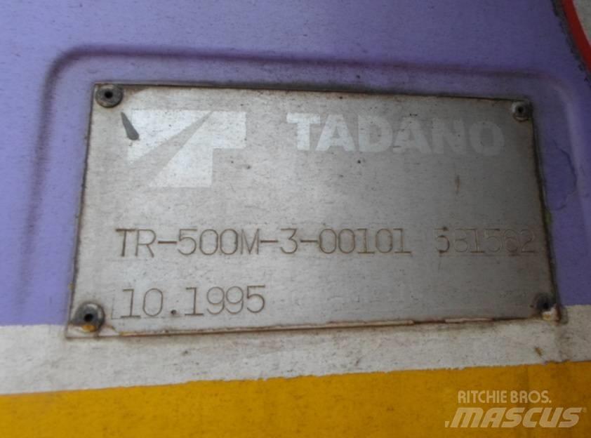 Tadano TR500M-3 越野轮胎起重机︳越野吊︳越野起重机︳移动式起重机