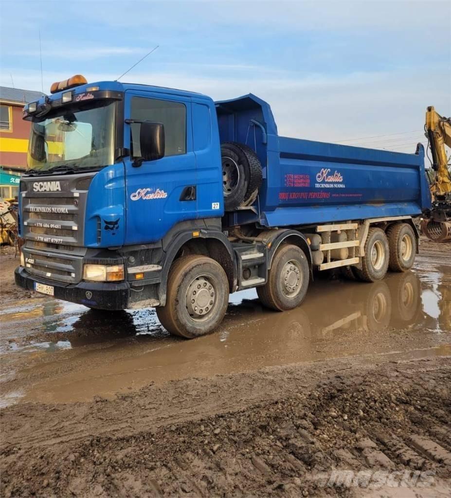 Scania R420 8x4 翻斗车