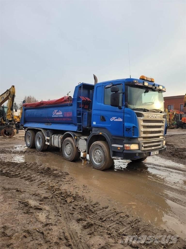 Scania R420 8x4 翻斗车