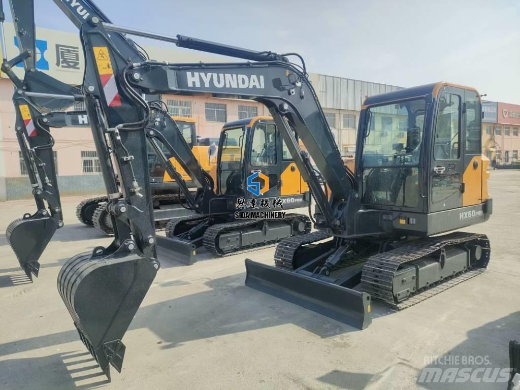 Hyundai HX60Pro 小型挖掘机