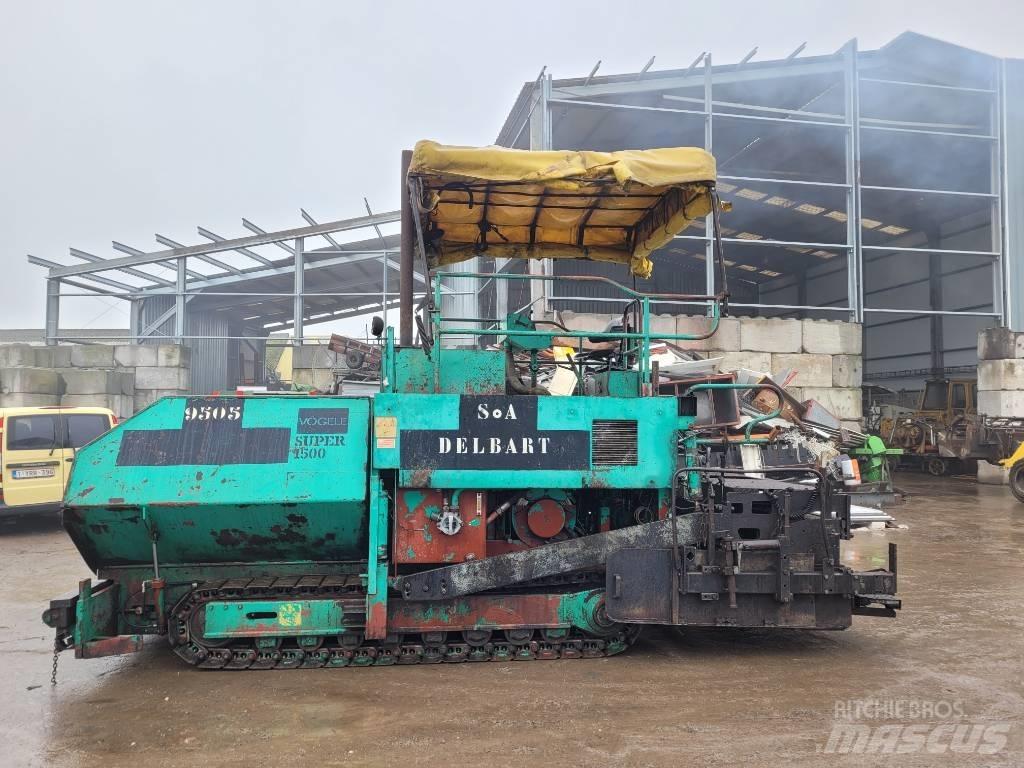 Vögele Super 1500 沥青摊铺机