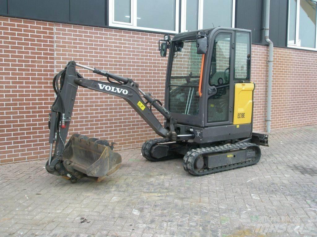 Volvo ECR18E 小型挖掘机