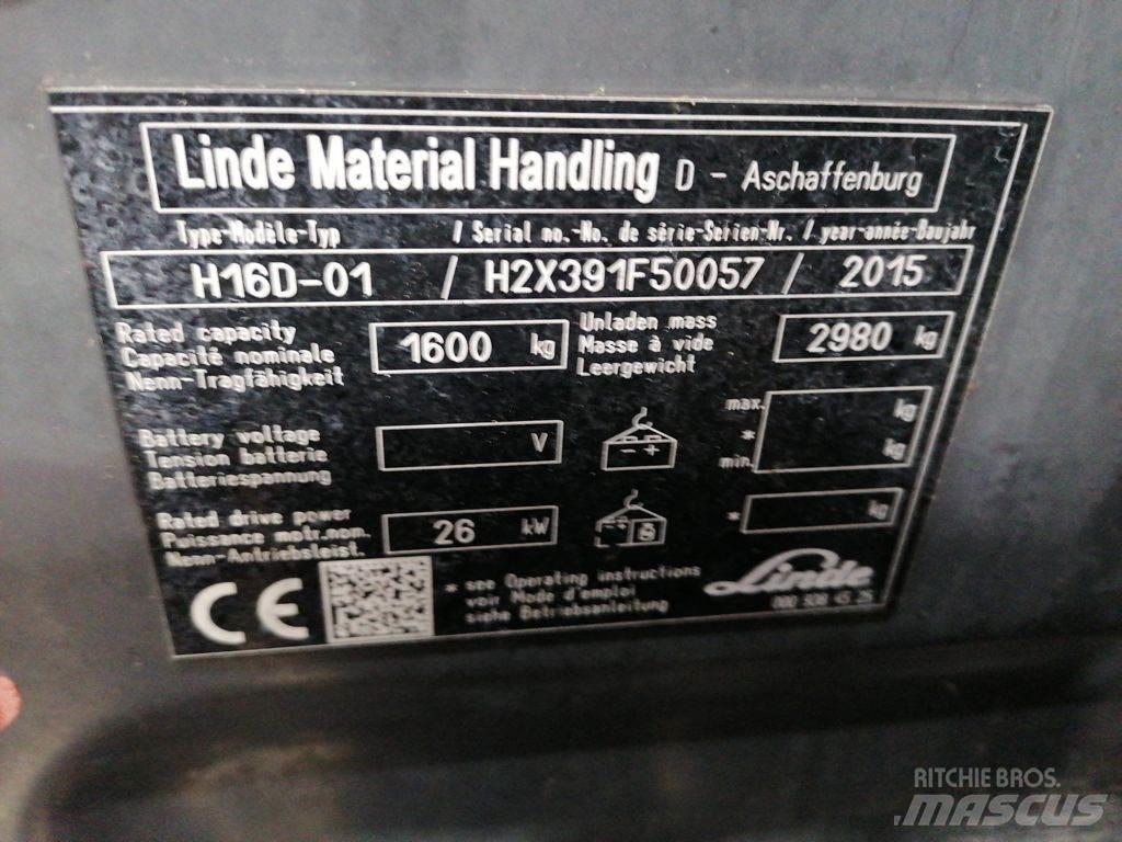 Linde H16D-01 柴油叉车