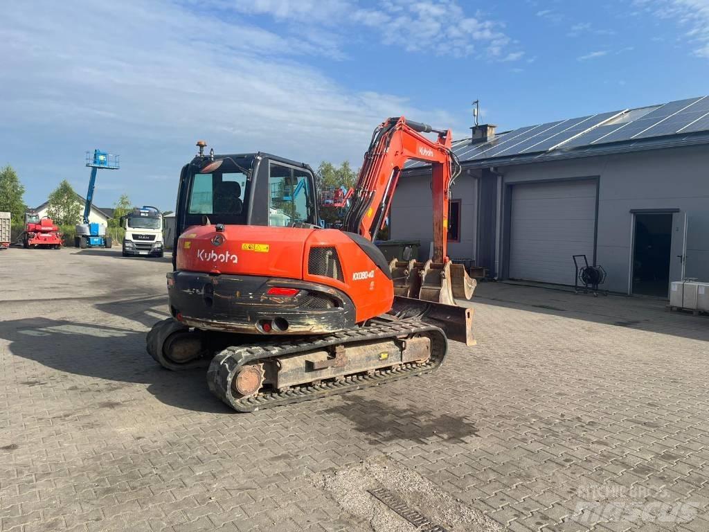 Kubota KX 080-4 中型挖掘机
