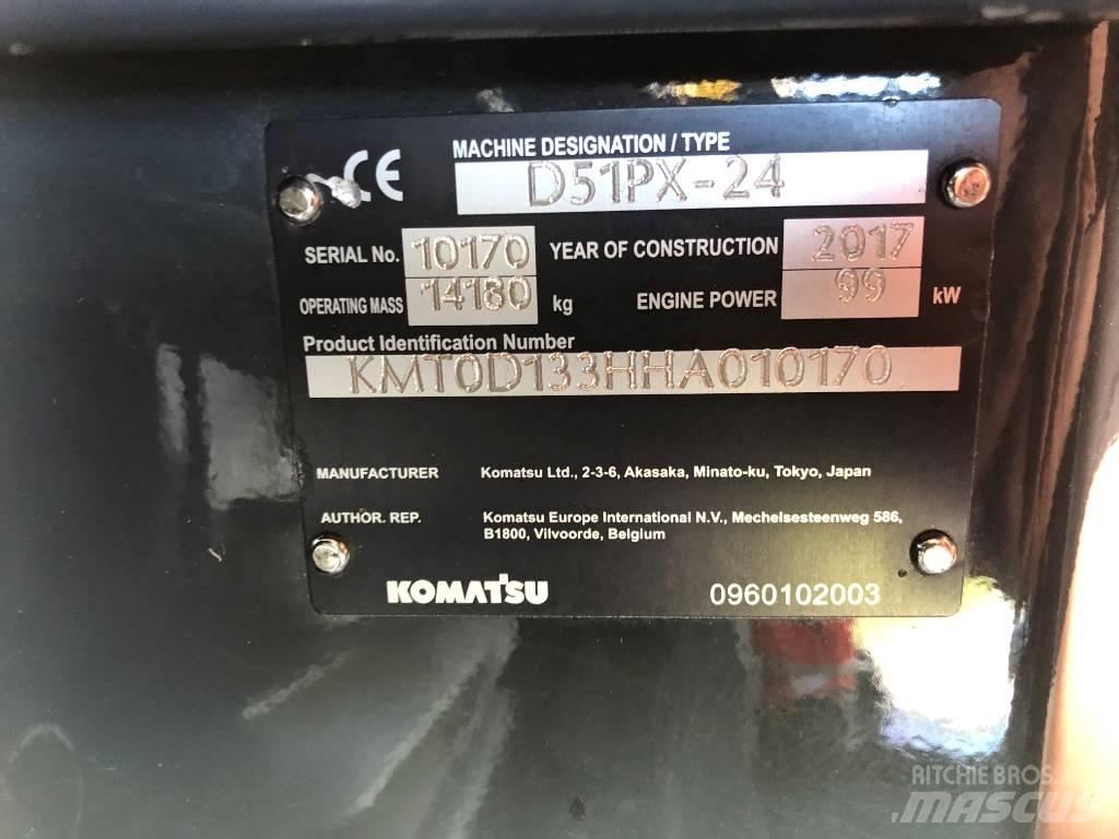 Komatsu D51PX-24 履带式推土机