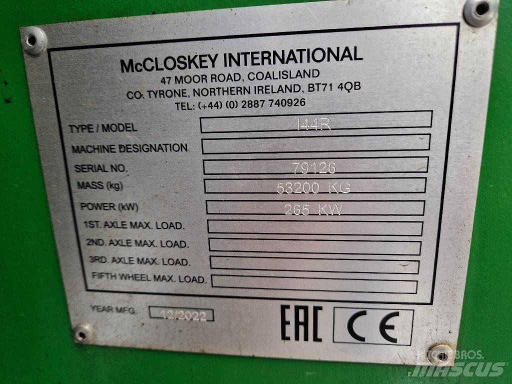 McCloskey I44RV3 破碎机