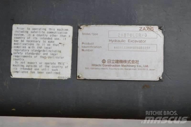 Hitachi ZX870 小型挖掘机