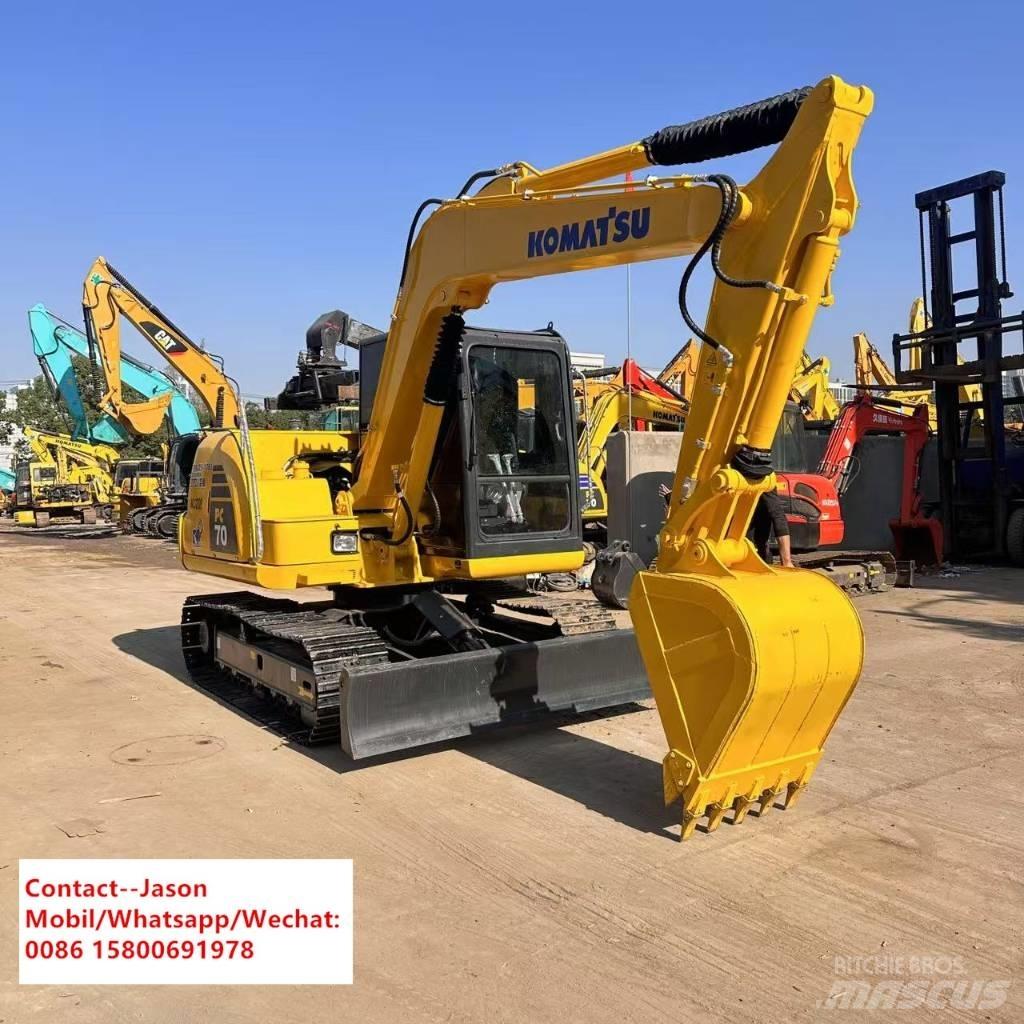 Komatsu PC 70-8 履带挖掘机