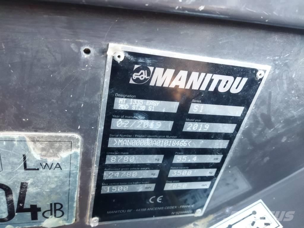 Manitou MT 1335 伸缩臂叉装车|叉装车