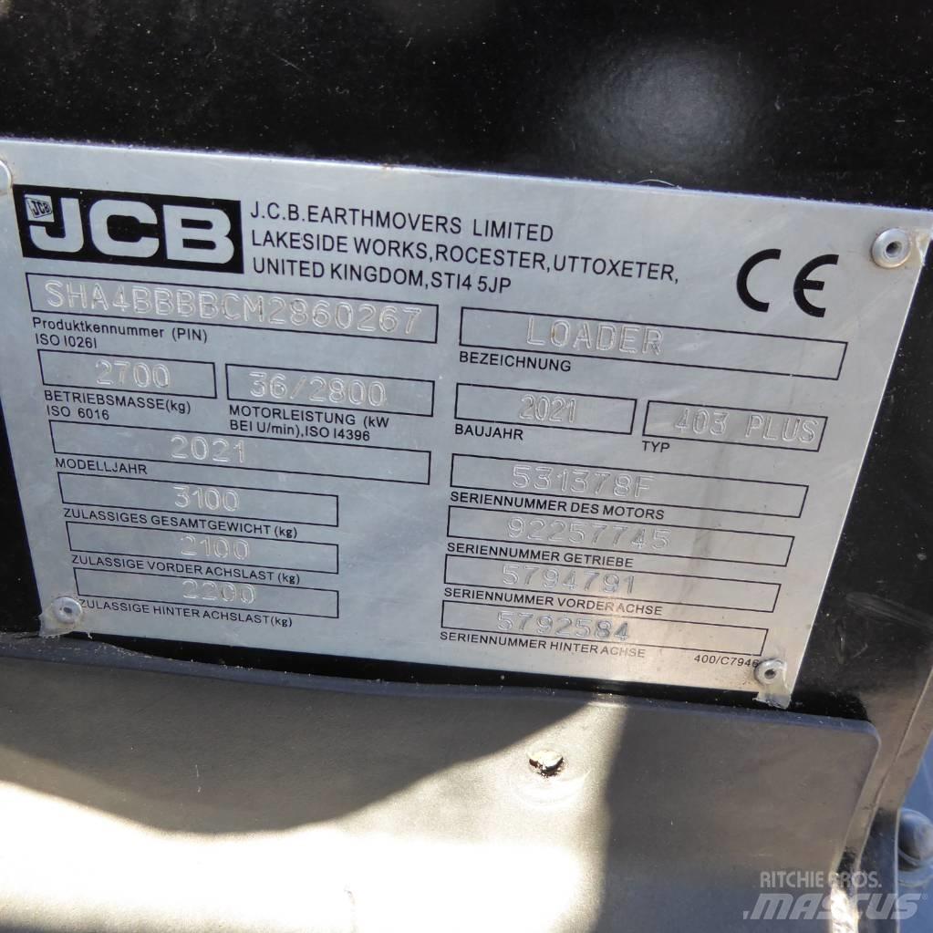 JCB 403 plus 轮式装载机