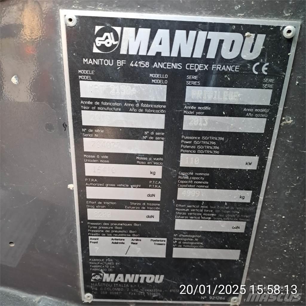 Manitou MT1440 伸缩臂叉装车|叉装车