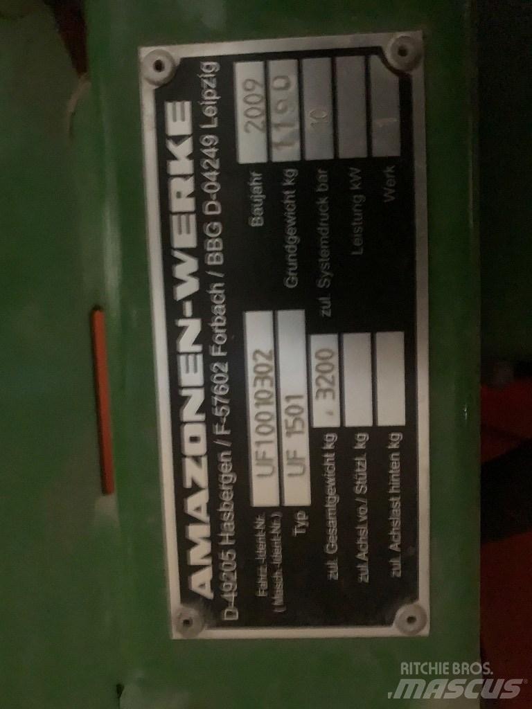 Amazone UF 1501 悬挂式喷雾机