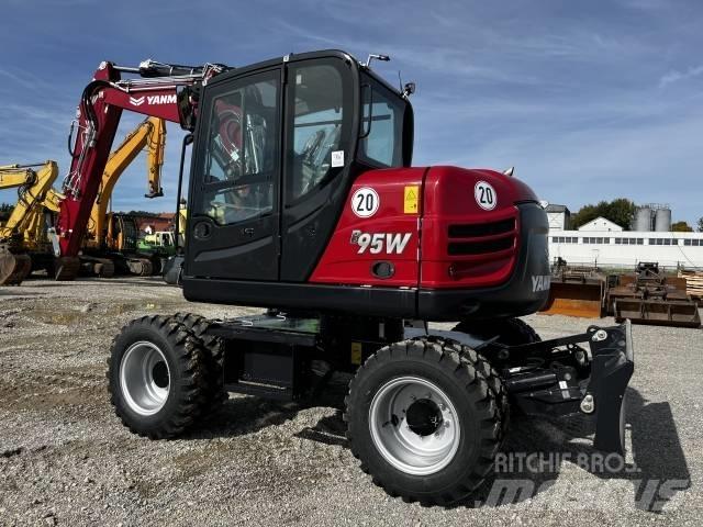 Yanmar B 95W 轮式挖掘机
