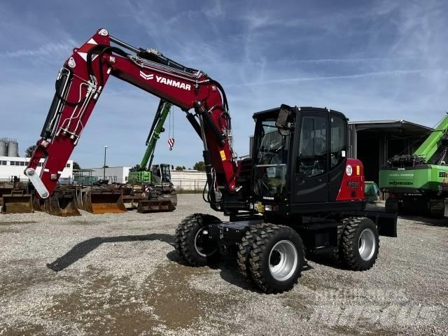 Yanmar B 95W 轮式挖掘机