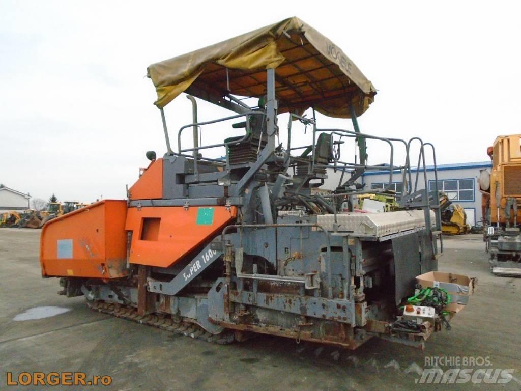 Vögele Super 1600 沥青摊铺机