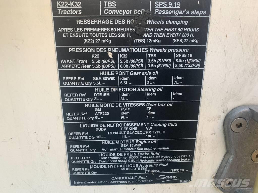 Sovam K22 V-3080 航空设备