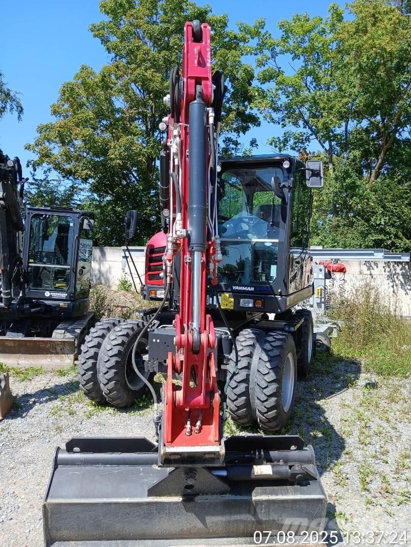 Yanmar B75W 轮式挖掘机