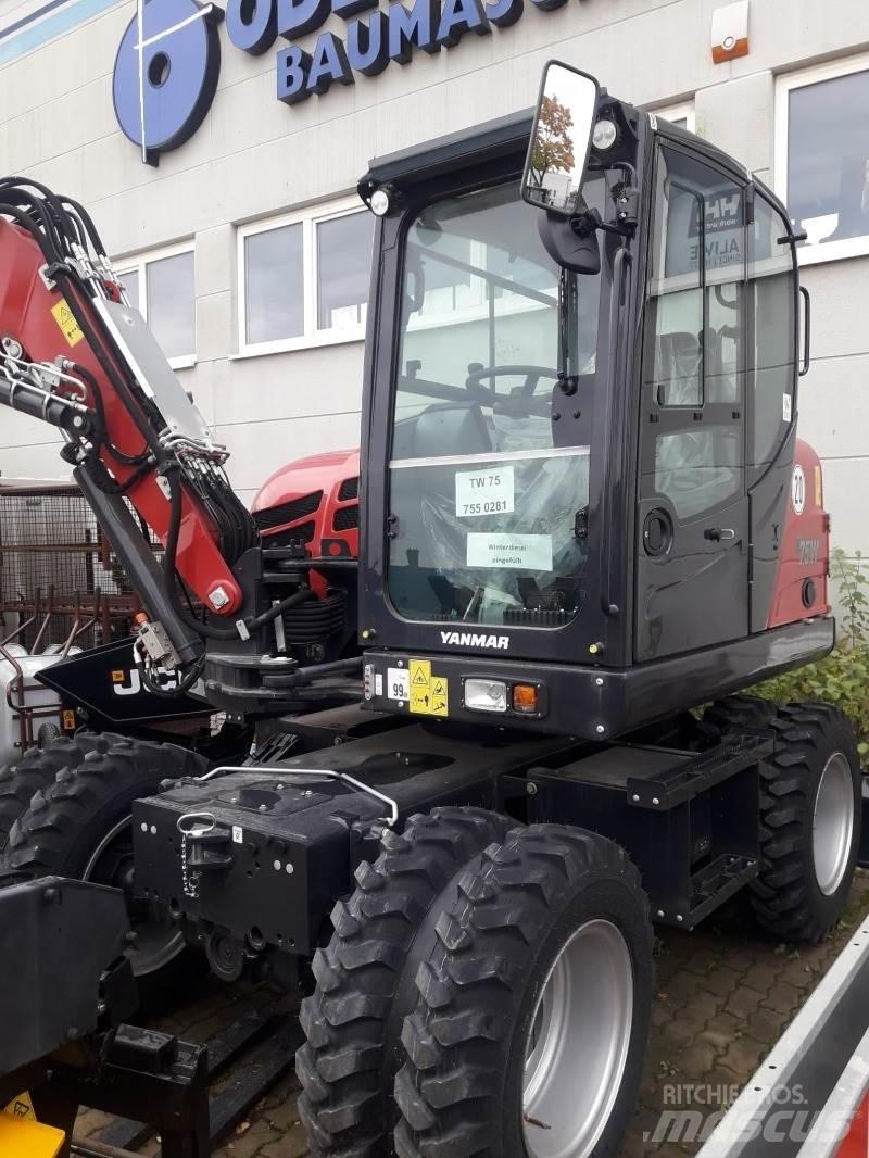 Yanmar B75W 轮式挖掘机
