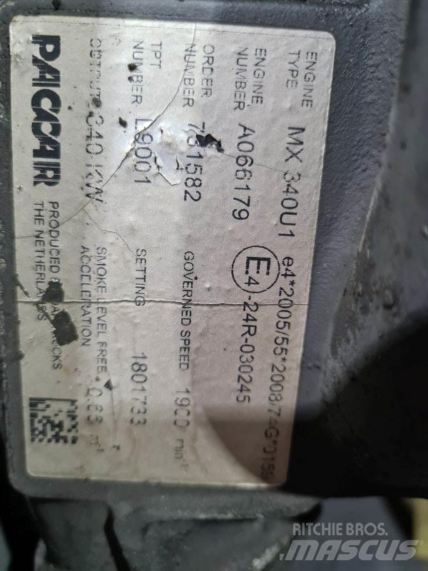 DAF MX340U1 发动机