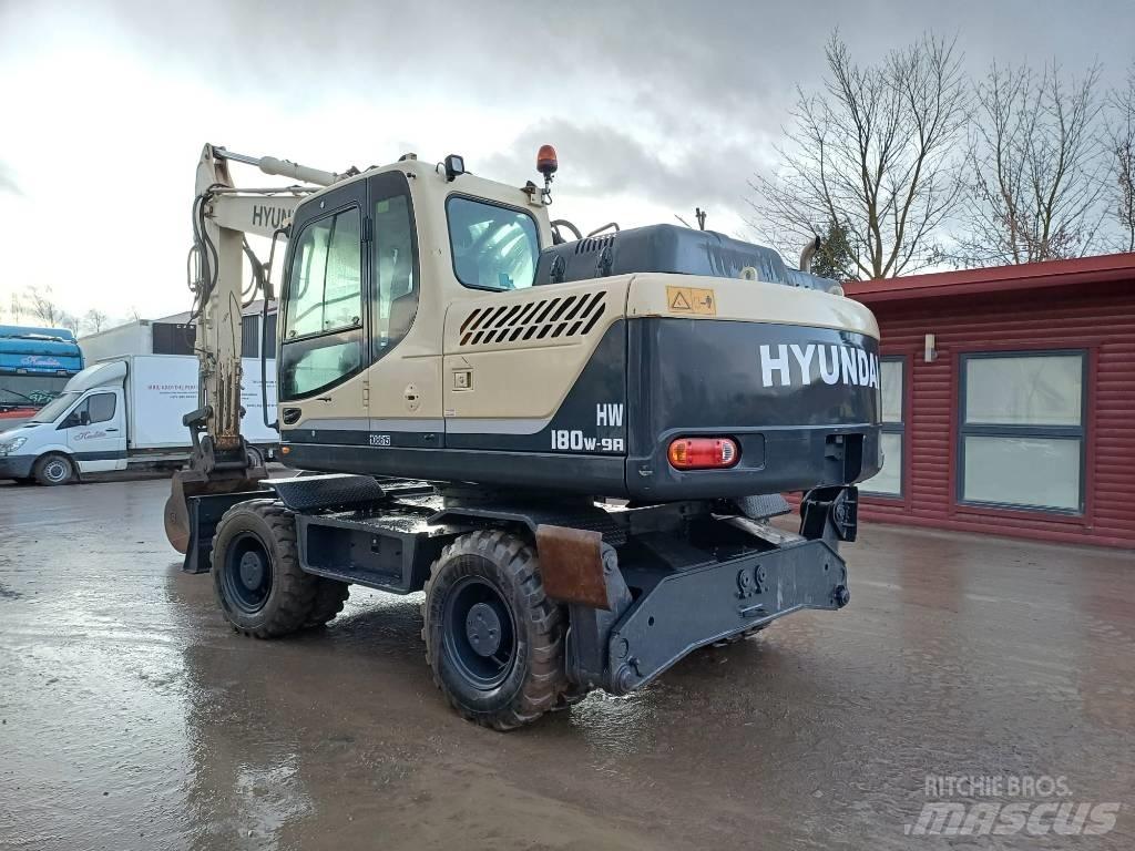 Hyundai HW 180 - 9A 轮式挖掘机