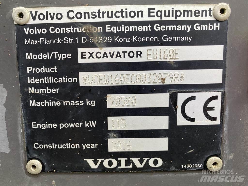 Volvo EW160E 轮式挖掘机