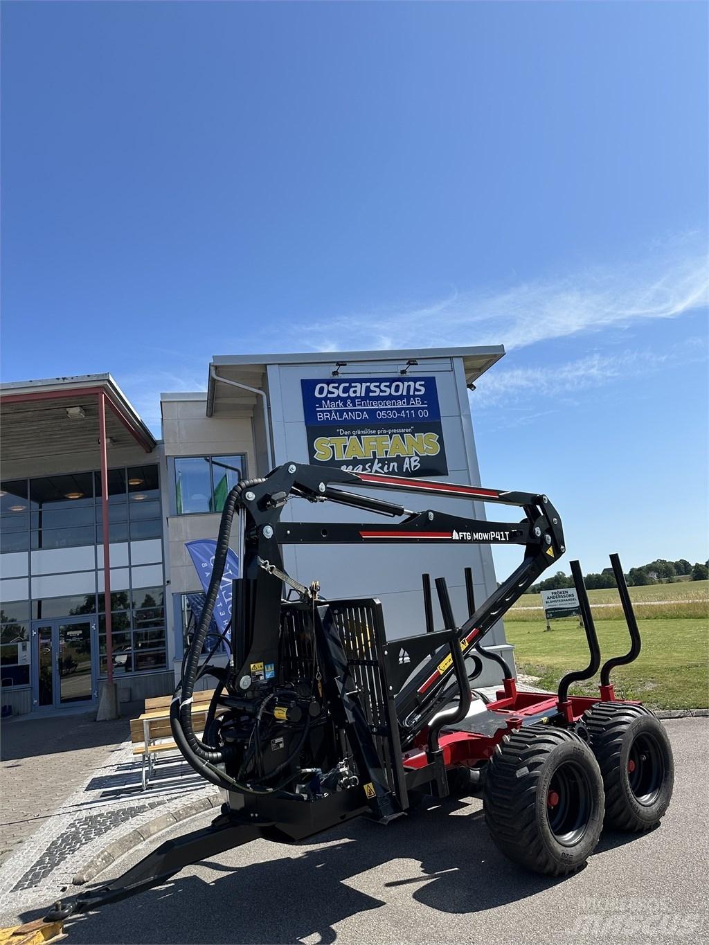 Mowi 1050WD 林业拖车