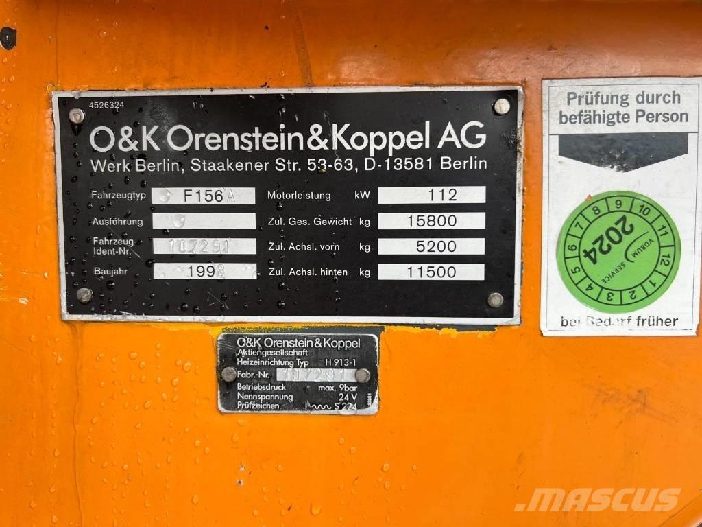O&K F 156 A 平地机/推土机