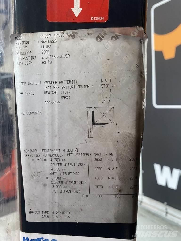 Doosan D40SC-5 柴油叉车
