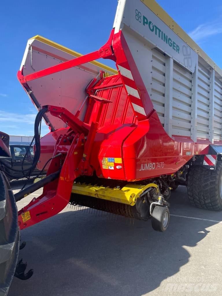 Pöttinger Jumbo 7470 自动装载拖车