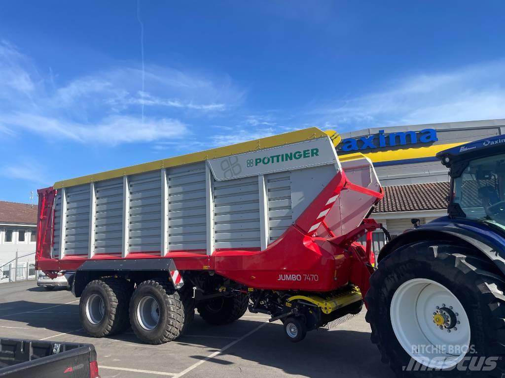 Pöttinger Jumbo 7470 自动装载拖车