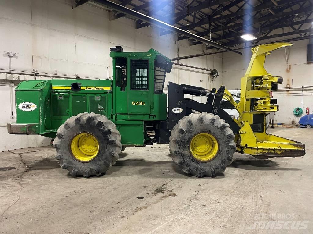 John Deere 643 K 伐木机