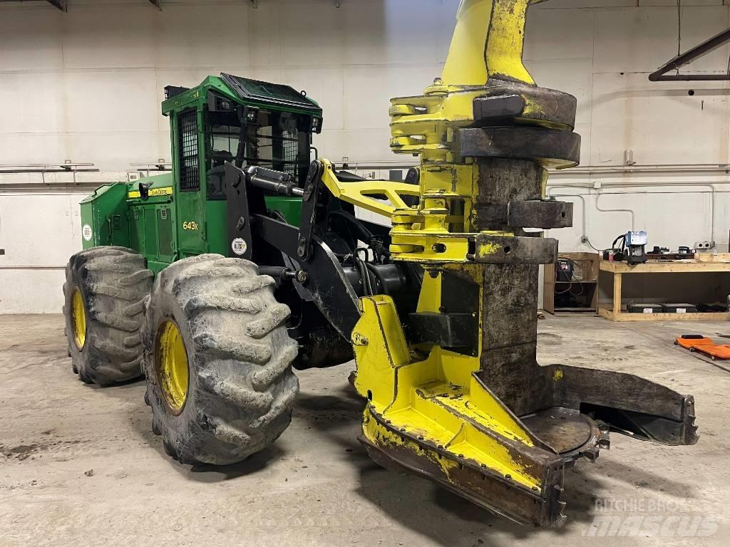 John Deere 643 K 伐木机