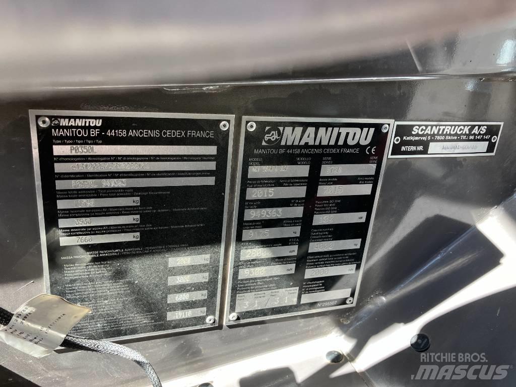 Manitou MLT 1040 前装载和挖掘机