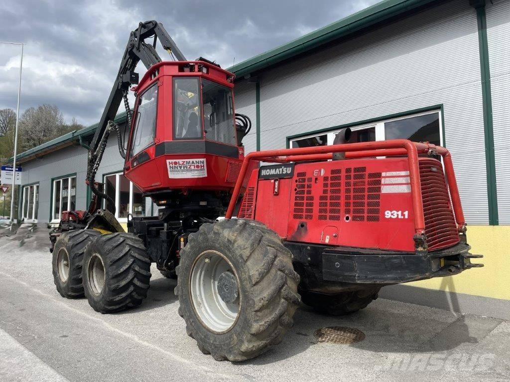 Komatsu 931.1 收割机