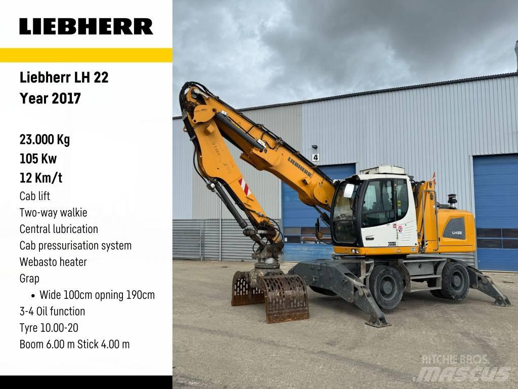Liebherr LH 22 M 工业挖掘机