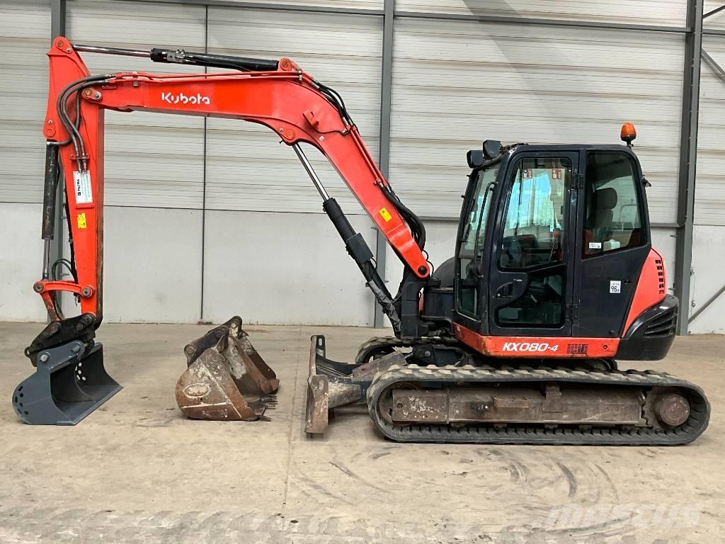 Kubota KX 080-4 中型挖掘机
