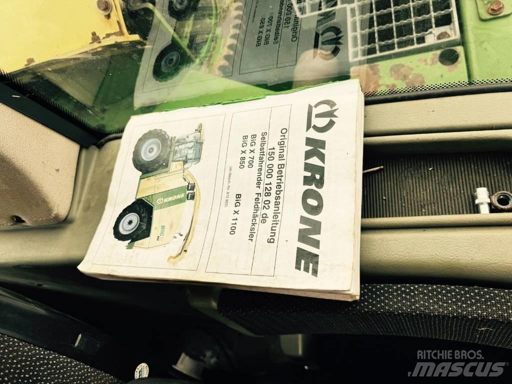 Krone Big X 850 自走式青贮饲料收割机