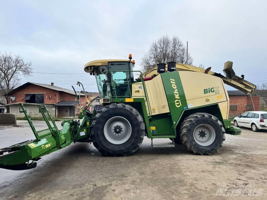 Krone Big X 850 自走式青贮饲料收割机